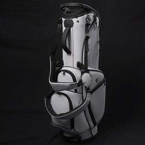 ASL GOLF Services personnalisés complets pour votre logo – Nous proposons des sacs de golf de haute qualité en cuir PU <span class=keywords><strong>blanc</strong></span>, gris et noir - Product Image 6