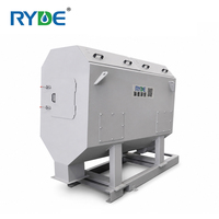 Microfiltre à alimentation interne en acier inoxydable SS304, style rotatif avec moteur et boîte de vitesses pour le traitement des eaux usées, 75 m³/h, prix usine