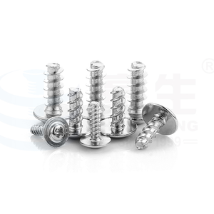 1000pcs/bag M1.7 M2 M2.3 M2.6 M3 PWB <b>Screws</b> Round Head Self Tapping <b>Screw</b> for <b>Plastic</b> - Product Image 2