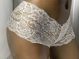 Braguitas de Encaje para Mujer 2026, Diseño de Mariposa, Transparentes, Sexys, Tejidas, Lisas, 1 Pieza - Product Image 2