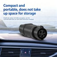 Adaptateur de convertisseur de chargeur de véhicule électrique, nouvelle prise CCS1 norme américaine vers CCS2 norme européenne, 32A 250V