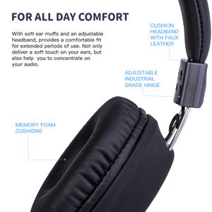 Headphone com Fio Modelo Exclusivo com Conector de 3,5 mm para Uso Infantil e Adulto - Product Image 3