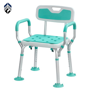 Chaise de douche Hejianze série 63, siège de bain réglable en hauteur, antidérapant, pour personnes âgées, équipement de sécurité pour la salle de bain - Product Image 1