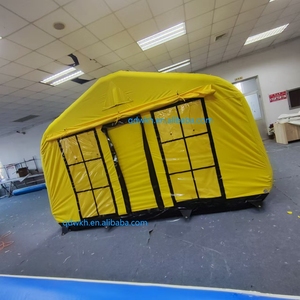 Chất lượng cao mới nhất kết hợp tán cắm trại lều lều ngoài trời cho 8-10 người <span class=keywords><strong>Inflatable</strong></span> lều - Product Image 5