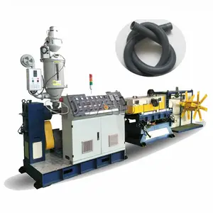 Sevenstars 2024 High Speed PE PVC single wall corrugated pipe Hot Selling extrusion machine