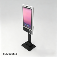 Kiosque de commande en libre-service pour restaurant Android 32 pouces avec imprimante 80 mm, kiosque direct usine