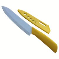 Ensemble de couteaux à légumes en céramique avec étuis pour chaque lame, couteau de cuisine écologique pour enfants, manches en ABS+TPR