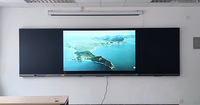 ITATOUCH Tableau blanc interactif intelligent à écran LCD Nano 86'' à prix réduit, résolution 4K, tactile capacitif, double système, pour usage scolaire