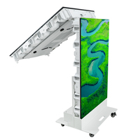 Écran d'affichage LED pliable pour extérieur Eagerled P1.86 P2 P2.5 640x1920mm pour magasin