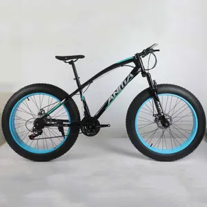 24/26 quadro de aço barato fat pneu snow bike 21 velocidade 20 polegada gordura bicicleta usada 26 foldable fat pneu mountain bike