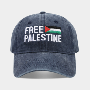 Gorra de Béisbol Vintage Lavada con Bordado de Bandera de País de la Copa <span class=keywords><strong>Mundial</strong></span> de Fútbol 2026, con Hebilla Metálica, para Aficionados - Product Image 4