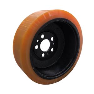 中国工場LINDET20耐久性産業用PUフォークリフト駆動ホイール - Product Image 4