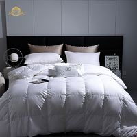 Couette en duvet de plumes de style hôtel de luxe couette patchwork moderne pour hôtel