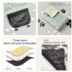 Accesorios para perros, almohadilla de lujo lavable, cojín plegable portátil para exteriores, impermeable, para mascotas, perro, viaje, Settle <span class=keywords><strong>Mutt</strong></span> Mat para acampar - Product Image 5