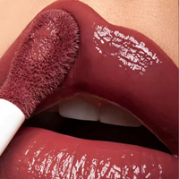 Gloss à lèvres hydratant longue durée très populaire, maquillage brillant pour les lèvres, marque privée, sans cruauté, végétalien, gloss liquide scintillant