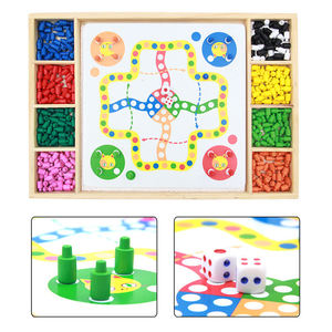 Rompecabezas Unisex para niños, juguetes de madera, tablero de ensamblaje de combinación de uñas de setas de diseño intelectual para 2-4 y 5-7 años - Product Image 2