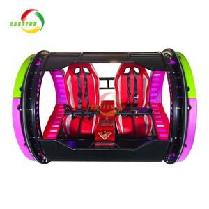 Atracciones de Parque de Diversiones al Aire Libre, Coche Giratorio de Control Remoto de 360 Grados para Dos Jugadores - Product Image 4
