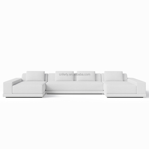 Ferly Hot Bán Đương Đại Châu Âu Thiết Kế Phòng Khách Sofa Đồ Nội Thất U Khung Cong Phong Cách Nội Thất Matteo Sofa - Product Image 2