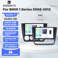 Autoradio multimédia DUDUAUTO avec navigation GPS pour BMW Série 1 E81 E82 E87 E88 de 2008 à 2012