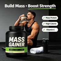 Poudre de protéines pour la prise de masse musculaire pour adultes OEM, gain de poids, vitamine C, soutien immunitaire, formule personnalisée