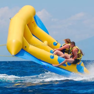 Thương mại nước thể thao trò chơi <span class=keywords><strong>Inflatable</strong></span> thuyền chuối bay cá ống nước trò chơi bay cá - Product Image 2