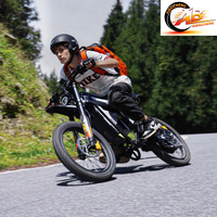 Motocicleta de Turismo con Batería de 60V 30AH, Suspensión Ajustable y Más de 2000W