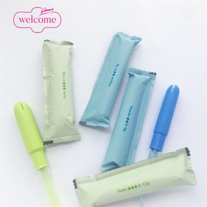 Articles les plus vendus sur Alibaba : Tampons applicateurs jetables pour femmes, menstruation, meilleurs tampons en vrac, marque personnalisée, tampons bio - Product Image 4