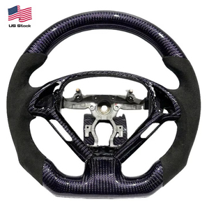 Expédition rapide depuis l'entrepôt américain. Livraison sous 7 jours. Volant en fibre de carbone personnalisé avec garniture intérieure pour <span class=keywords><strong>Infiniti</strong></span> <span class=keywords><strong>G37</strong></span> - Product Image 1
