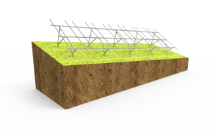 U2V Steel <b>Solar</b> Mounting System Ground <b>Application</b> with Hot Dip Galvanizing Rail Structure Premium <b>Solar</b> Mounting Solution - Product Image 4