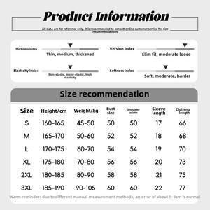 Camiseta de Moda Urbana con Estampado de Letras, Manga Corta, Estilo Informal para Hombre, Tejida, 100% Algodón, Estilo Hip-hop - Product Image 4