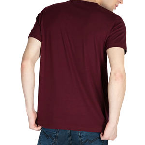 T-shirts à col rond en coton de meilleure qualité pour hommes Stock de gros T-shirts imprimés de fitness à manches courtes avec sonnerie pour hommes - Product Image 3