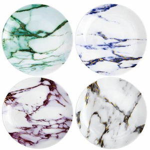 Juegos de <span class=keywords><strong>vajilla</strong></span> de lujo de placas de mármol conjunto de <span class=keywords><strong>melamina</strong></span> ronda Ware ensalada postre <span class=keywords><strong>vajilla</strong></span> <span class=keywords><strong>para</strong></span> restaurante - Product Image 3