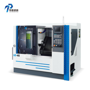 TEPU High <strong>Precision</strong> <strong>CNC</strong> <strong>Turning</strong> Lathe Machine Tool Horizontal Slant Bed <strong>CNC</strong> Lathe Machine - Product Image 1