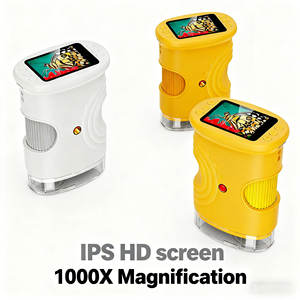 <span class=keywords><strong>Microscope</strong></span> numérique portable pour enfants 382, écran IPS personnalisable de 2 pouces, 2MP, 1000X, éclairage LED 8 LED - Product Image 1
