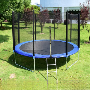 <span class=keywords><strong>Trampoline</strong></span> de fitness pliable de qualité commerciale de 10 pieds, très vendu, en PVC durable avec protection en acier, sûr pour les enfants et les adultes, utilisation en extérieur - Product Image 1