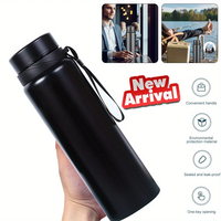 Taza térmica aislada de acero inoxidable de 1L con tapa a prueba de fugas Apertura de un toque Aislamiento al vacío de doble pared Mantiene las bebidas