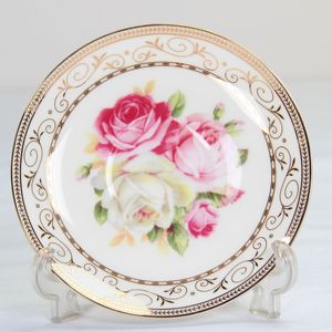 Juegos de té de porcelana china de hueso Juego de tetera y taza Porcelana con borde dorado con tetera Juegos de tazas de té de flores de cerámica - Product Image 6