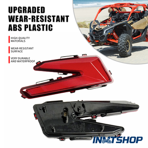 Luces Traseras de Freno Diurnas Compatibles con <span class=keywords><strong>Bombardier</strong></span> 17-24 <span class=keywords><strong>Maverick</strong></span> <span class=keywords><strong>X3</strong></span> TURBO DS RC UTV, Nuevas, Venta Directa de Fábrica, Color Rojo, INMT - Product Image 2