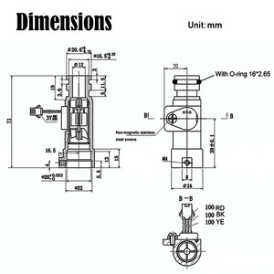 Medidor de Flujo de Agua por Inducción de Turbina con Sensor Hall de 4 Puntos SBS01, Directo de Fábrica - Product Image 6