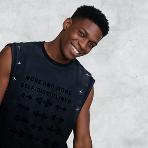 Débardeur de basketball en maille tricotée pour homme, col en V, séchage rapide, respirant, sans manches, pour la gym et le fitness, style streetwear personnalisé - Product Image 2