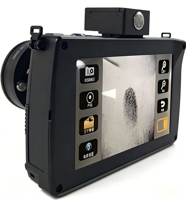 Forensic Multispectral Evidence Documentation System with 2-Inch Scientific-Grade CMOS Sensor and 7-Inch HD Touchscreen Display