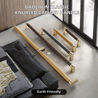 Poignée de tiroir décorative en acier inoxydable moderne et simple BAOCHUN pour armoire de cuisine, commode, meuble