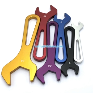赛车零件通用手动工具套件单端AN4至AN16铝合金a配件扳手套件 - Product Image 2