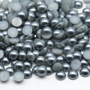 Wholesale Big Package Pieces Half Pearls Abs Round Pearls for Crafts DIY - Product Image 1
