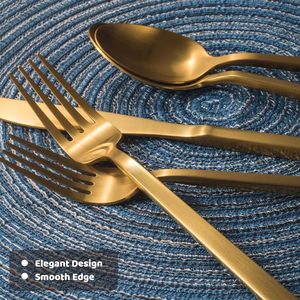 Kolay Temizlenen Modern Tasarım Paslanmaz Çelik Sofra Takımı Bıçak Kaşık Çatal 2-3mm Ayna Cilalı Düğünler ve Özel Günler İçin - Product Image 3