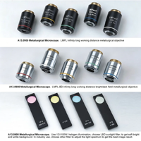 Optical Metallurgical Microscope Industrial Inspection 1000X Magnification 360 Rotatable Head Material Analysis Inverted