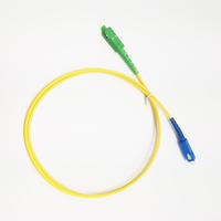Cordon de raccordement optique monomode Zisa SC/APC-SC/UPC à fibre optique monobrin 1m 2m 3m 5m 10m 15m 20m
