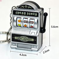 QQ Mode Trend Sleutelhanger Speelgoed Fruitmachine Sleutelmachine Sleutelhanger Gepersonaliseerde Creatieve Auto