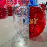 Ballon gonflable de pare-chocs de corps de football pour enfants et adultes balle gonflable de zorb de bulle humaine de sport vente en gros