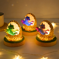 Bestseller Hochwertige Kristall-Drachenei-Lampe USB-Schalter LED-Kristalllicht zur Dekoration